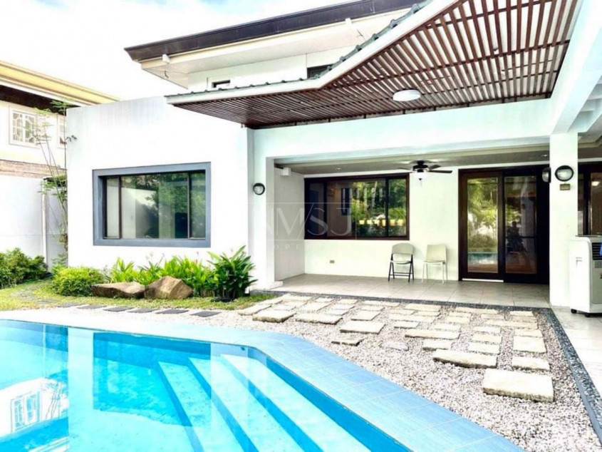 Fully-furnished House and Lot For Sale in Dasmariñas Village near Forbes Park
