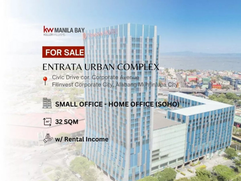 Office At Entrata , Filinvest City Alabang For Sale