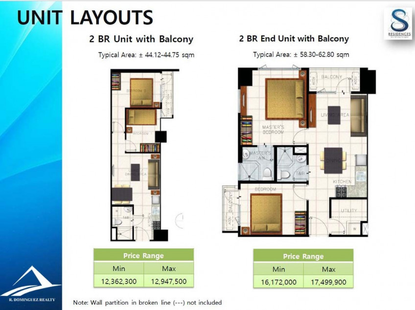 S Residences | 1 Bedroom With Balcony | Mall of Asia Complex Pasay | SMDC