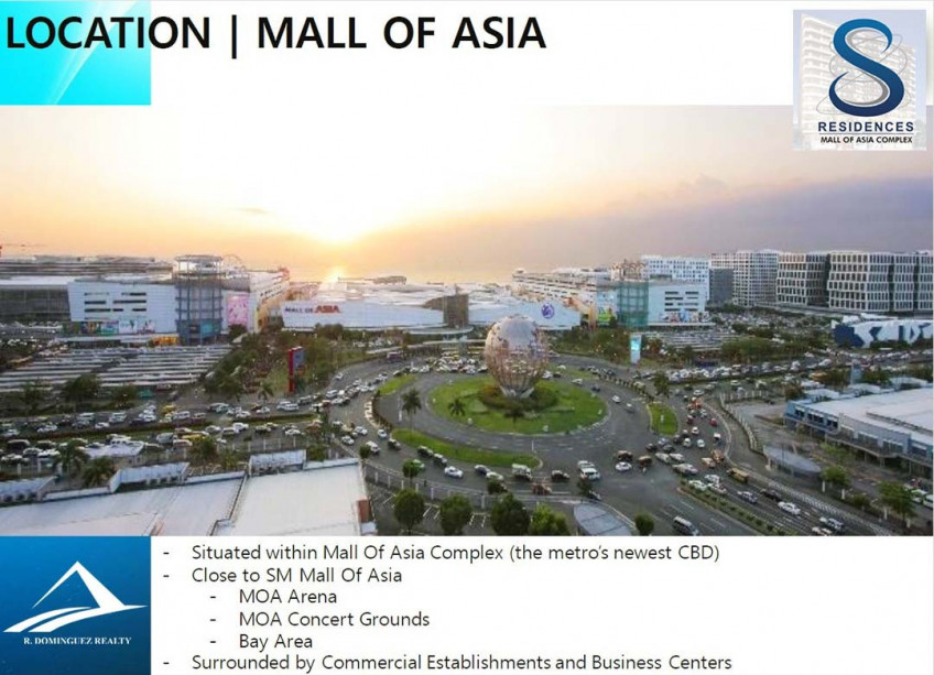 S Residences | 1 Bedroom With Balcony | Mall of Asia Complex Pasay | SMDC