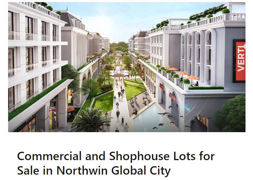 Investment Property At The BGC Of The North - Northwin Global City