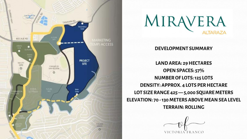 850 SQM Greenview Lot In Miravera By Ayala Land Premier