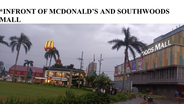 Rush For Sale! 2,898 Sqm Prime Commercial Lot In Southwoods, Biñan City, Laguna