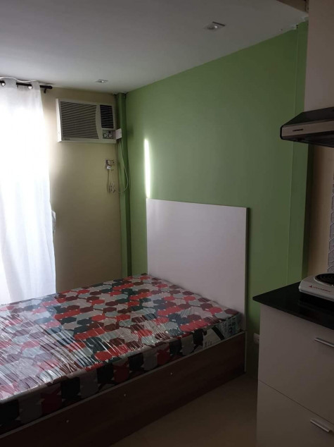 Studio Loft Type Unit With Balcony For Rent At Vertis North Quezon City