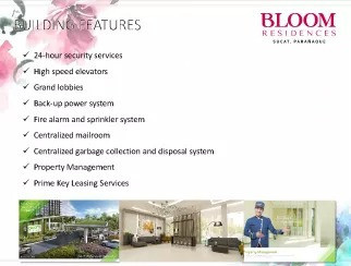 2 Bedroom With Balcony Condominium Unit At Bloom Residences Paranaque City