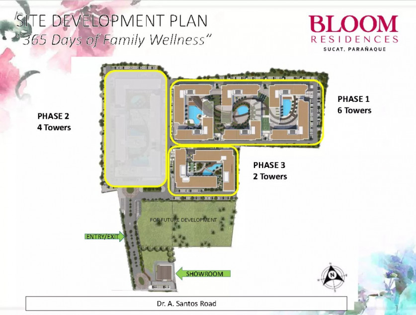 2 Bedroom With Balcony Condominium Unit At Bloom Residences Paranaque City