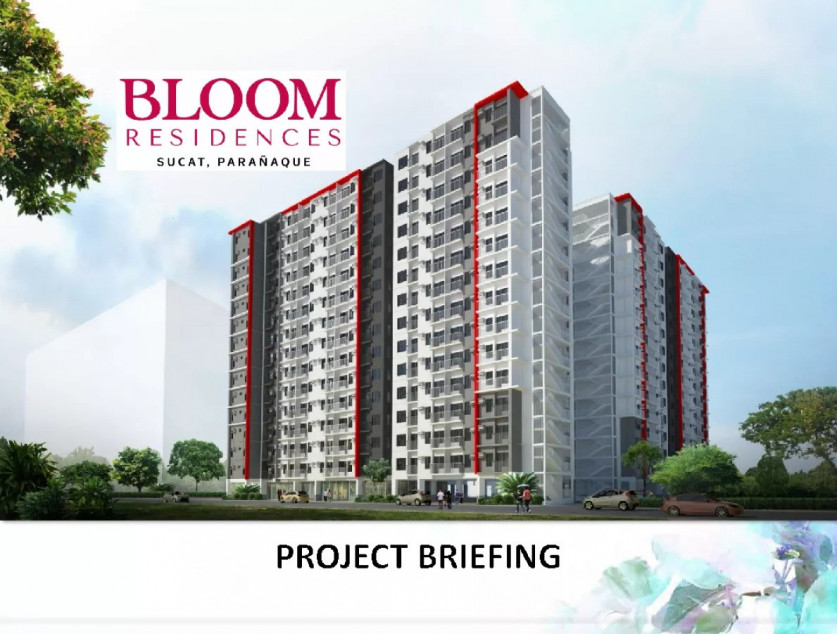 2 Bedroom With Balcony Condominium Unit At Bloom Residences Paranaque City