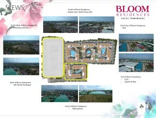 2 Bedroom With Balcony Condominium Unit At Bloom Residences Paranaque City