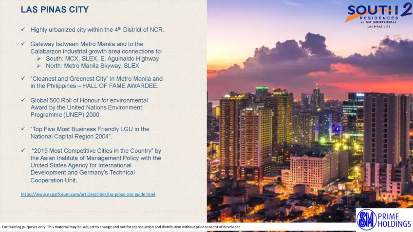 1 Bedroom With Balcony In South 2 Residences Your Home Beside The Mall For Only 11k