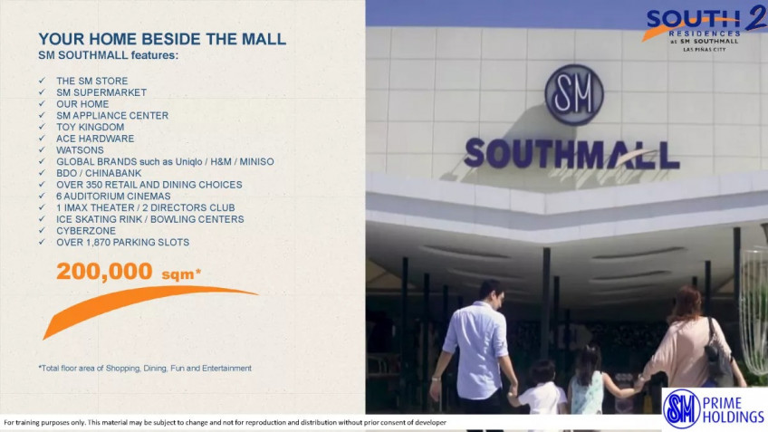 1 Bedroom With Balcony In South 2 Residences Your Home Beside The Mall For Only 11k