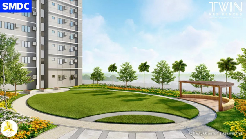 1 Bedroom Condominium Unit With Balcony For Sale In Twin Residences In Las Pinas