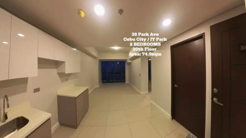 Rush Sale | Rare Brandnew 2-Bedroom Luxury Condo at 38 Park Avenue, Cebu IT Park