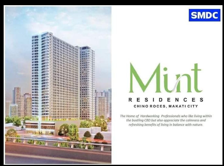 CODE# 633A Condo For Sale Mint Residences Makati Metro Manila