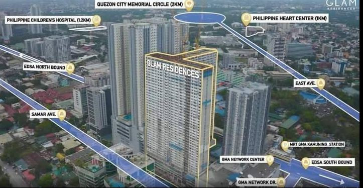 CODE# 666 Condo For Sale In Glam Residences Gma - Kamunig, Quezon City