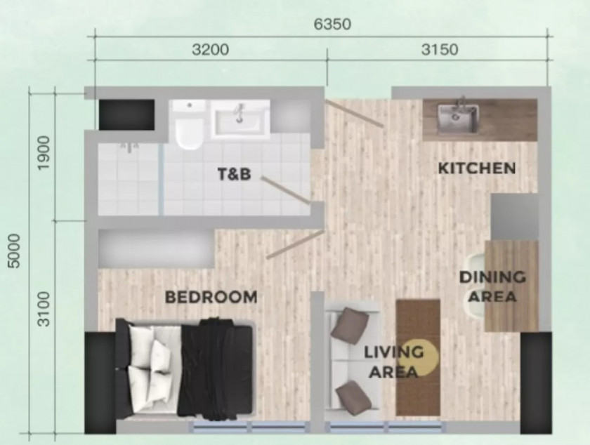 For Sale Affordable Studio unit in Empire East Highland City, Cainta