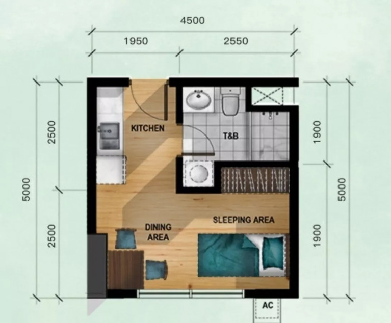 Studio type Condo For Sale in Pasig Empire East Highland City near Cubao,Ortigas