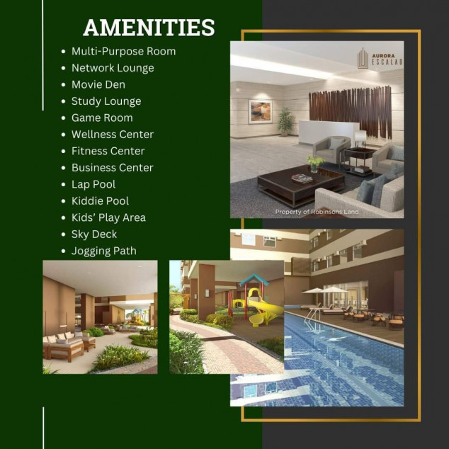Condo in Cubao The Aurora Escalades by Robinsons Land