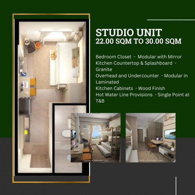 Condo in Cubao The Aurora Escalades by Robinsons Land