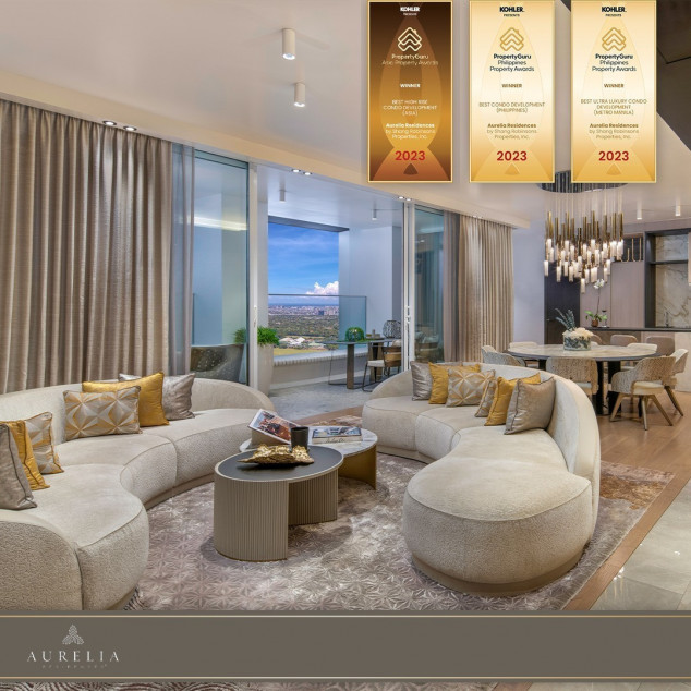 3 Bedroom Signature Aurelia Residences BGC for Sale by Shangrila Properties