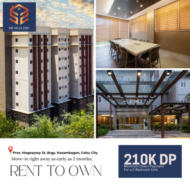 Rent To Own 2 Bedroom Condominium Unit For Sale In Mabolo, Cebu Philippines