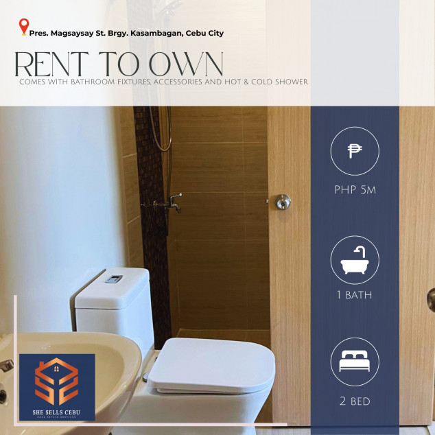 Rent To Own 2 Bedroom Condominium Unit For Sale In Mabolo, Cebu Philippines