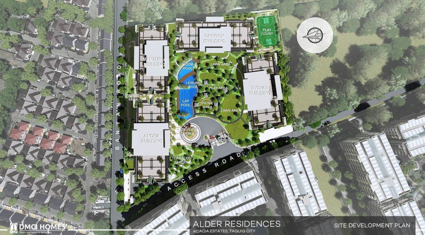 Alder Residences 2 Bedroom Unit Acacia Estate C5 Near Mckinley Hills Taguig