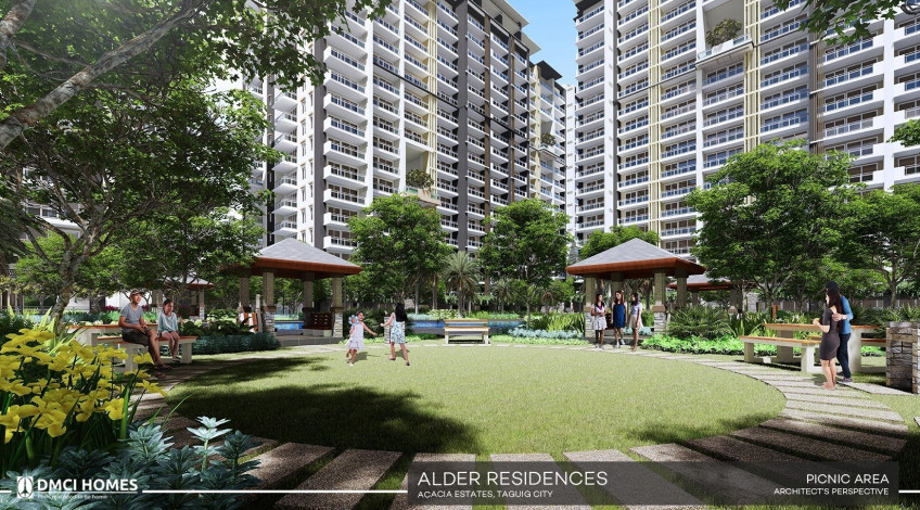 Alder Residences 2 Bedroom Unit Acacia Estate C5 Near Mckinley Hills Taguig