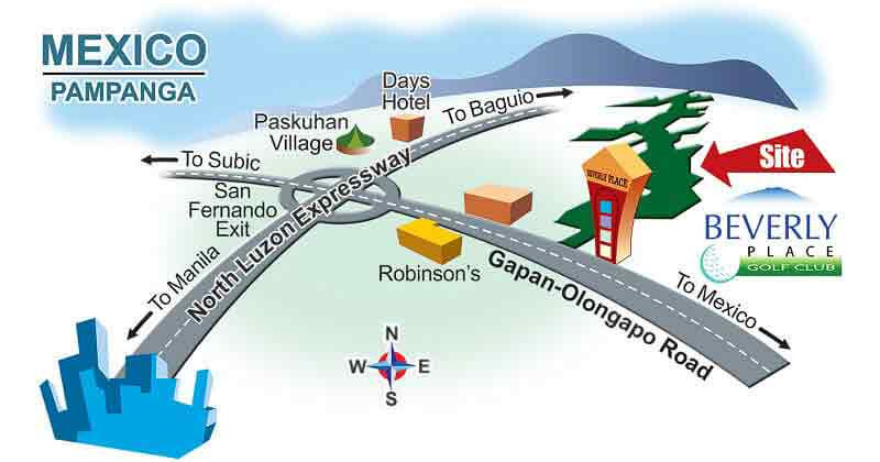 Beverly Place With Golf Club Beside SM City Pampanga