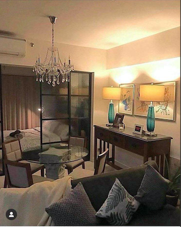 1 Bedroom Condo with Balcony for Rent in Cypress Towers, Taguig