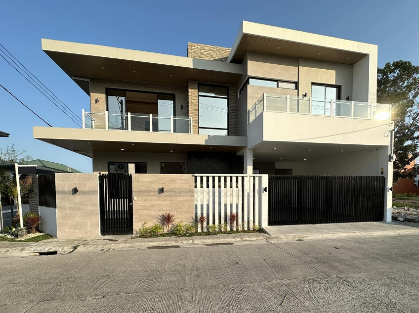 Brand New 2-storey Modern House And Lot With Pool For Sale!