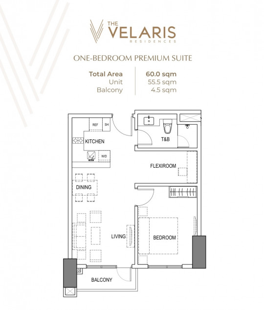 For Sale 1BR Condo Unit in Velaris Residences, Pasig City