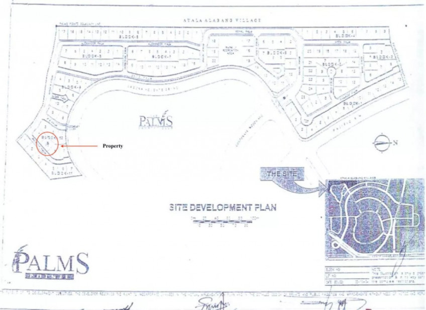 Lot for Sale in Palms Pointe Alabang Filinvest Muntinlupa