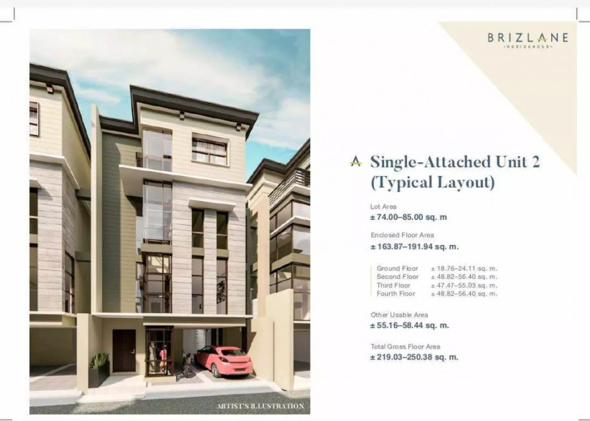 Brizlane Residences House and Lot Tandang Sora Quezon City