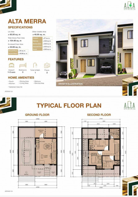Alta Eminenza For Sale 3Bedroom House And Lot In San Jose Del Monte, Bulacan