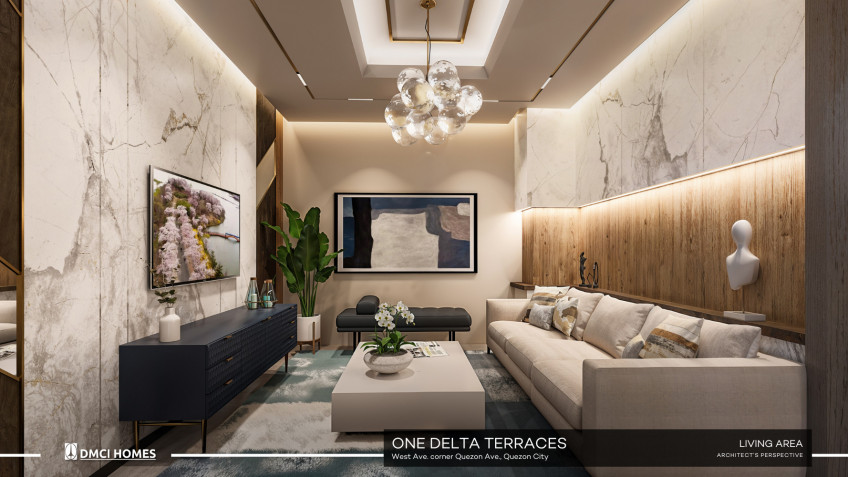 Prime 2 Bedroom Condominium For Sale In One Delta Terraces Quezon City