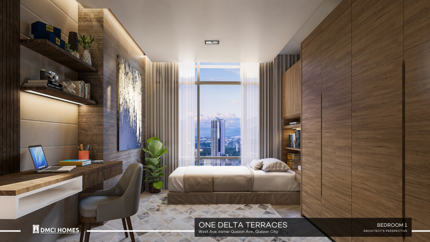 Prime 2 Bedroom Condominium For Sale In One Delta Terraces Quezon City