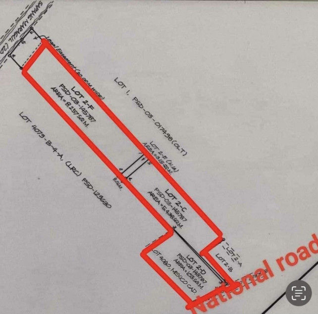 For Sale Prime Lot in Sta. Cruz Mexico, Pampanga