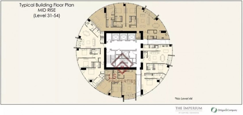 For Sale High Floor 2 Bedroom Suite in The Imperium at Capitol Commons