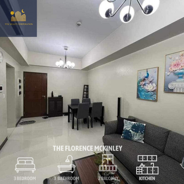 3 BR Unit at Florence Mckinley BGC