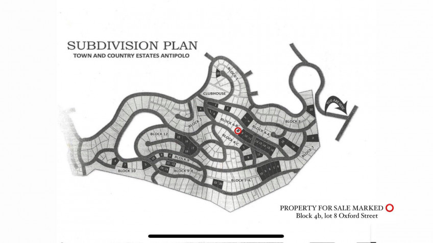 For Sale: 1,449 SQM Residential Lot In Town & Country Estates, Antipolo City