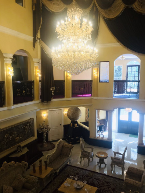 For Sale: 10-BR, 3-Storey Fully Furnished Mediterranean Mansion In Loyola Grand Villas