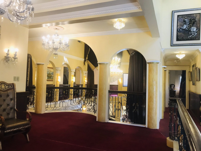 For Sale: 10-BR, 3-Storey Fully Furnished Mediterranean Mansion In Loyola Grand Villas