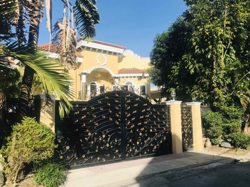 For Sale: 10-BR, 3-Storey Fully Furnished Mediterranean Mansion In Loyola Grand Villas