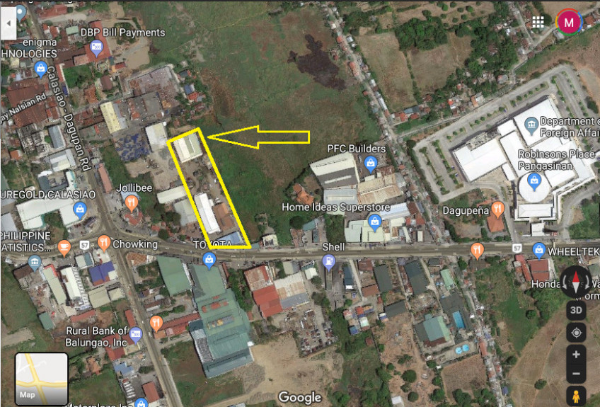8,162 Sqm Commercial Property For Sale In Calasiao, Pangasinan