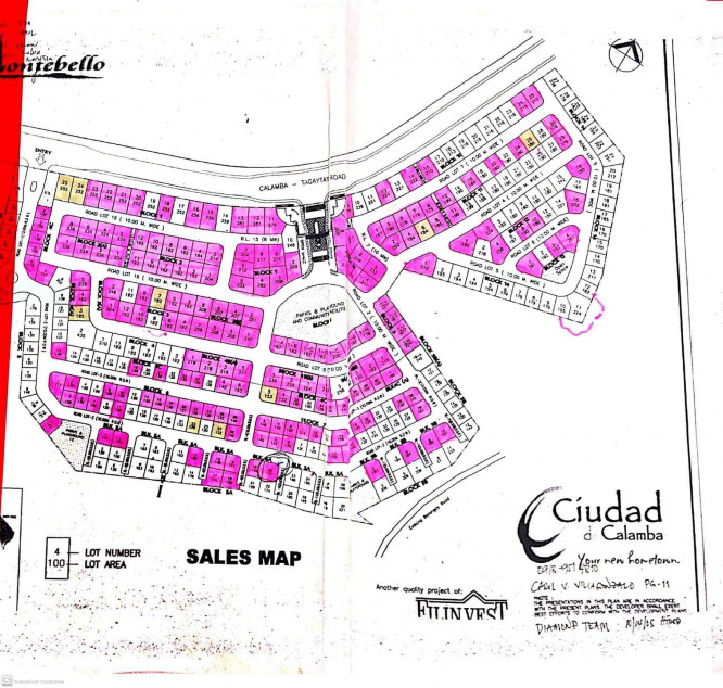 Residential Corner Lot Inside An Exclusive Township In Calamba For Sale
