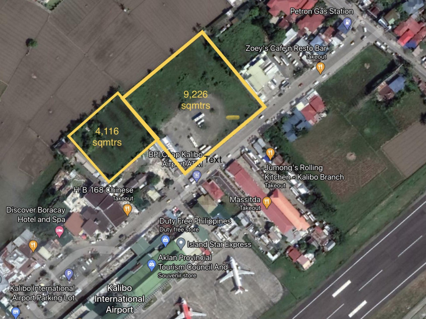 9226 SQM Commercial Titled Lot In Kalibo International Airport, Aklan. Gateway to Boracay