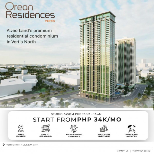 Rush Sale: Studio Condominium in Vertis North – Near SM North Edsa, QC