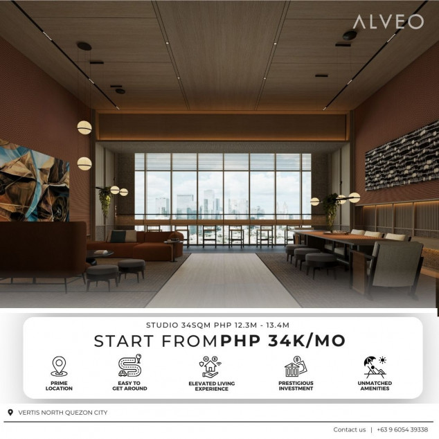 Rush Sale: Studio Condominium in Vertis North – Near SM North Edsa, QC