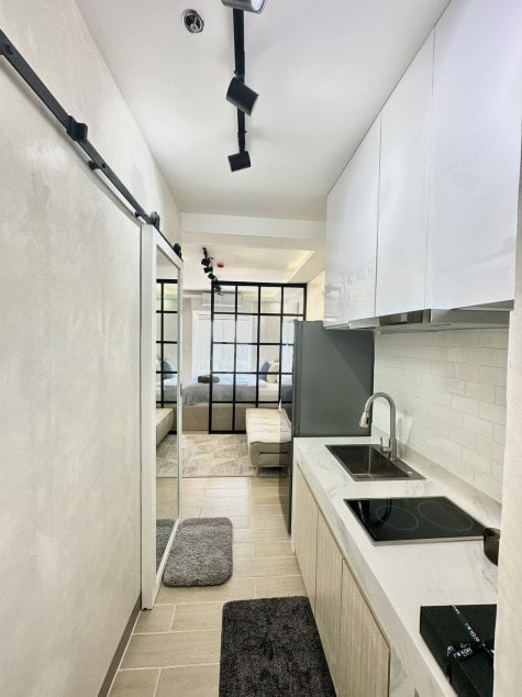 Newly Built Scandi Industrial Studio Unit In Victoria De Morato, Quezon City