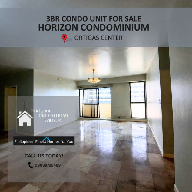 3BR Condo Unit with Parking Slots at Horizon Condominium for Sale